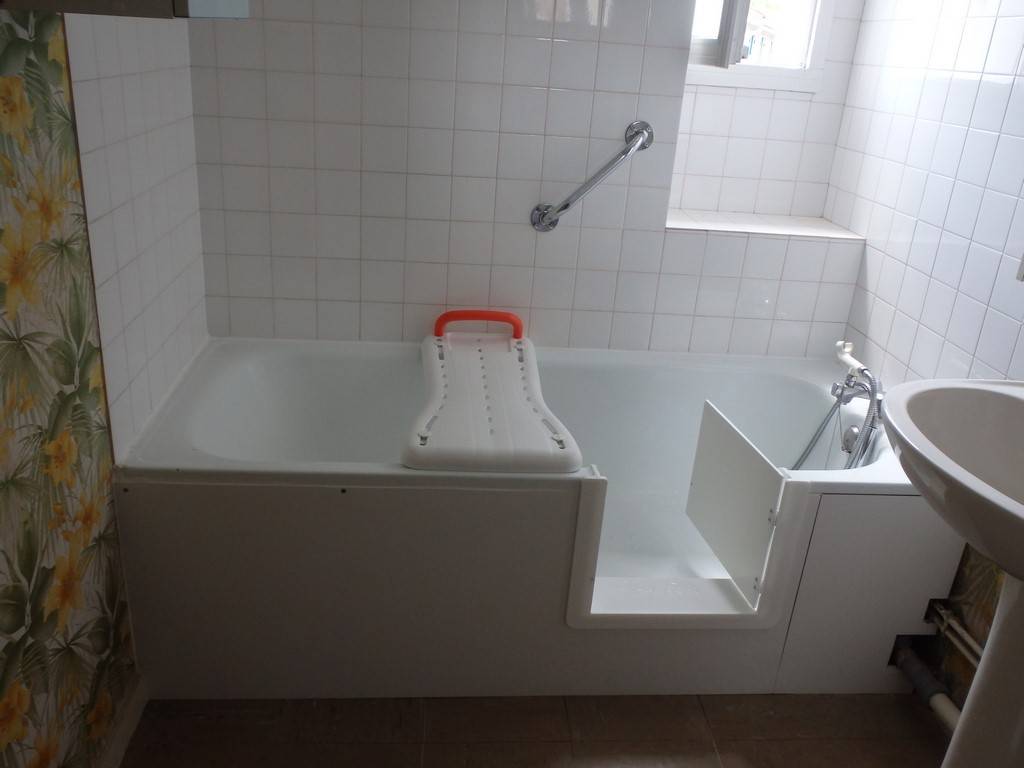 Baignoire à porte SOBAIN Bordeaux arcachon